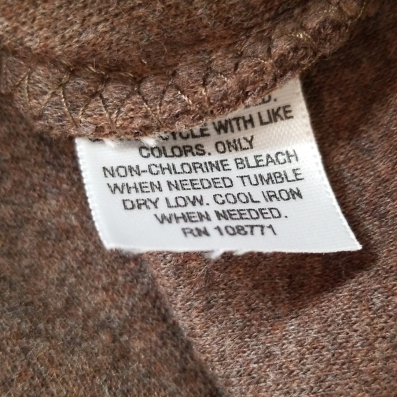 Men's Tasso Elba Brown Pullover Sweater NWT - Picture 4 of 6